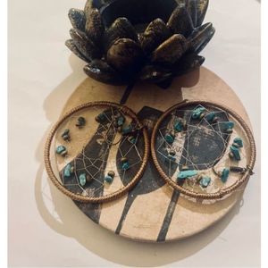 PRETTY BOHO DREAM CATCHER EARRINGS